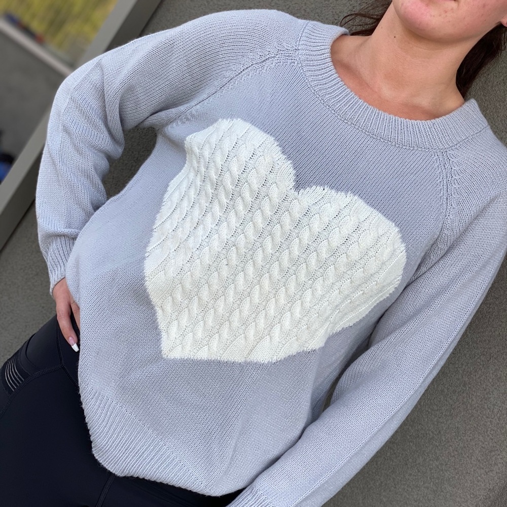 Heart sweater